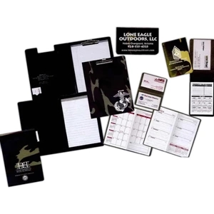 Deluxe (r) - Camouflage Pad Board- Senior Size With A Full 8 1/2" X 11" Pad