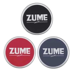 Zume - Coaster Adds Zest To Your Promotional Item With A Sleek Silver Border