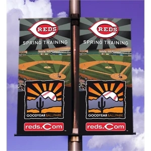 Double Sided Pole Banner 24"x36"' - Vinyl