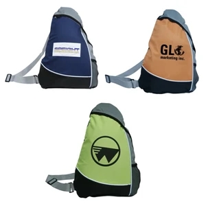 Bag Designs (tm) - 600 Denier Polyester Sling Bag, Webbed Adjustable Shoulder Strap