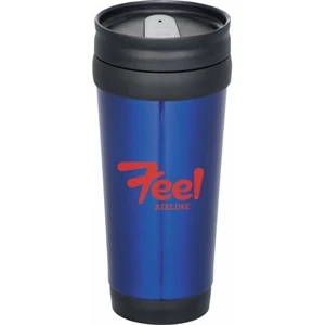 Redondo - 14-oz. Travel Tumbler, Stainless Steel With Polypropylene Liner