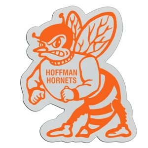 Hornet - Lightweight Plastic Sports Badge With Safety Pin Or Magnet Backing