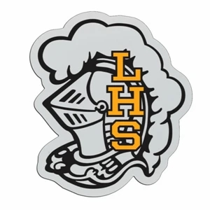 Knight - Lightweight Plastic Sports Badge With Safety Pin Or Magnet Backing