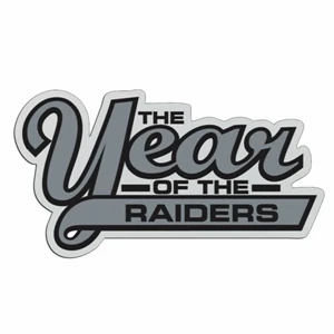 Year Of The... - Lightweight Plastic Sports Badge With Safety Pin Or Magnet Backing
