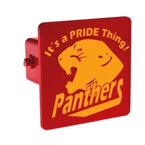 Square - Hitch Cover Made Of Durable Abs Plastic, Fits Most 2" Receivers