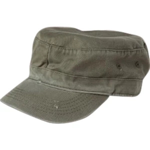 Fidel - Unisex Destroyed Cotton Chino Twill Gently Frayed And Faded Cap