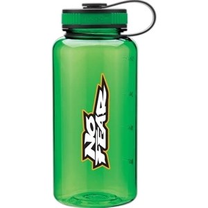 H2go (r) Wide - Apple - 34 Oz Single Wall (bpa Free) Eastman Tritan Copolyester Bottle With Two-tone Lid