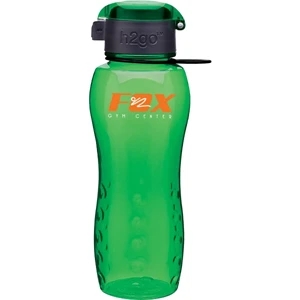 H2go (r) Zuma - Apple - 24 Oz Single Wall (bpa Free) Eastman Tritan (tm) Copolyester Bottle With Flip Lid