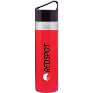 H2go (r) Soho - Red - 20 Oz Single Wall (bpa Free) Eastman Tritan (tm) Copolyester Bottle With Lid