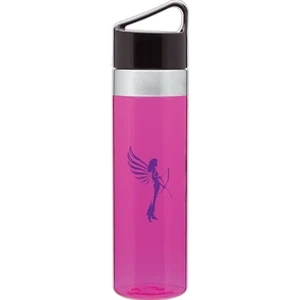 H2go (r) Soho - Fuchsia - 20 Oz Single Wall (bpa Free) Eastman Tritan (tm) Copolyester Bottle With Lid