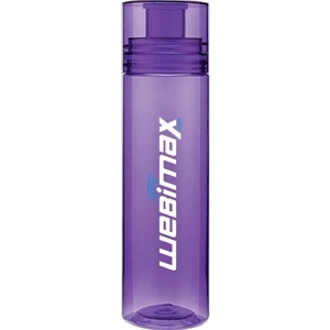 H2go (r) Trio - Purple - 20 Oz Single Wall (bpa Free) Eastman Tritan (tm) Copolyester Bottle With Threaded Lid