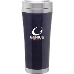 Veer - Graphite - 18 Oz Double Wall 18/8 Stainless Steel Tumbler, Foam Insulated With Push On Lid