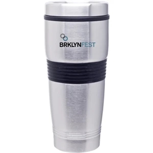Speedmaster Ii - 17 Oz Double Wall Stainless Steel Tumbler With Plastic Liner, Foam Insulated
