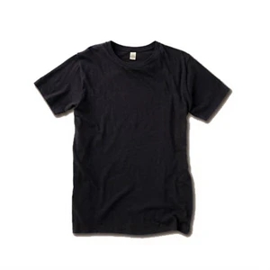 2 X L - Unisex Organic Crew T-shirt With Ribbed Collar And Blind Stitching On Sleeves