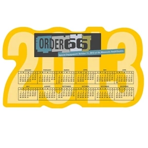 20 Mil. - Large Calendar Magnet Made From Recycled, Flexible Magnet Sheets