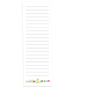 50 Sheets - Eco Friendly Non-adhesive Scratch Pad, 3" X 9". Made In The Usa