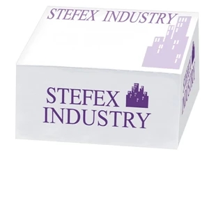 4" X 4" X 2" - Eco Friendly Non-adhesive Notepad Cube. 1-color Imprint At A Budget Price