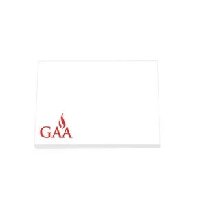 50 Sheet Pad. - Eco Friendly Adhesive Notepad, 4" X 3". Always Is In Stock