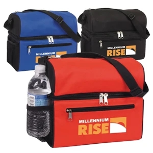 Easton - Dual Compartment Fully Insulated, Zippered Compartments Lunch Cooler