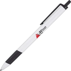 Rascal (tm) - 1 Color Imprint - Black - Economy Ballpoint Pen With Medium 1.0mm Point, Black Dg5 Ink And Grip