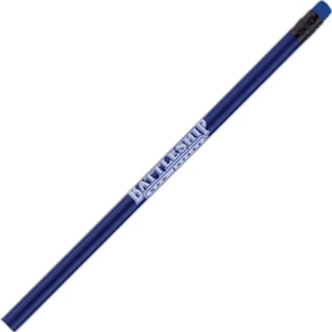 Tropicolor (tm) - Lagoon Blue - Round Barrel #2 Core Pencil With Matching Eraser And Black Ferrule