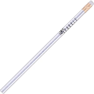 Stardust (tm) - Assorted Colors - Bonded #2 Core Round Barrel Pencil In Stunning Finish With White Eraser