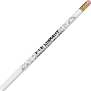Colorama (tm) - Round Barrel #2 Core Pencil With Single Colored Stock Imprint And Red Eraser