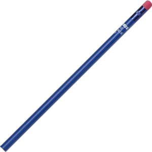 Create-a-pencil (tm) - 3 Color Imprint - Royal Blue - Customizable Round Barrel, #2 Core Pencil