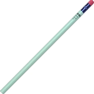 Create-a-pencil (tm) - 3 Color Imprint - Aqua - Customizable Round Barrel, #2 Core Pencil