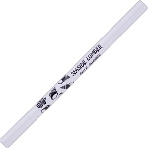 Jumbo (tm) - White - Un-tipped Pencil With Oversized Soft Bonded Core, Extra Large 13/32" Diameter