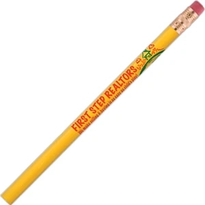 Jumbo (tm) - 1 Color - Yellow - Tipped Pencil With Oversized Soft Bonded Core, Extra Large 13/32" Diameter