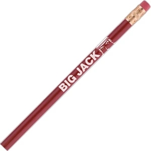 Jumbo (tm) - 1 Color - Red - Tipped Pencil With Oversized Soft Bonded Core, Extra Large 13/32" Diameter