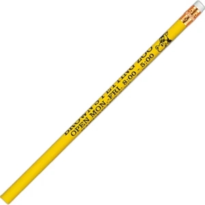 Abert Special (tm) - 3 Colors - Yellow - Pencil With Bonded Core In Quality Round Wood Barrel