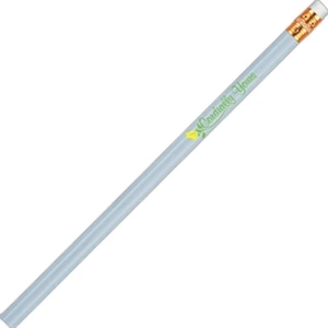 Abert Special (tm) - 3 Colors - Heather Blue - Pencil With Bonded Core In Quality Round Wood Barrel