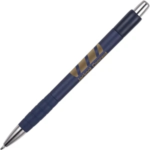 The Authority (tm) - Blue - Medium 1.0mm Point, Blue Ink Retractable Pen With Rich Deep Matte Colored Barrel
