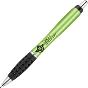 Cosmopolitan (tm) - Green - Worldly Retractable Pen With Stylish Good Looks And Smooth Write, Blue Ink