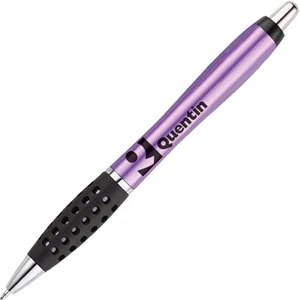 Cosmopolitan (tm) - Purple - Worldly Retractable Pen With Stylish Good Looks And Smooth Write, Blue Ink