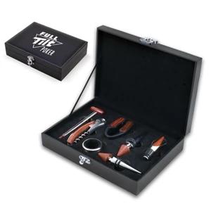 Grenache - Seven-piece Box Set Includes Corkscrew, Drip Ring, Bottle Stopper/pourer, Cutter