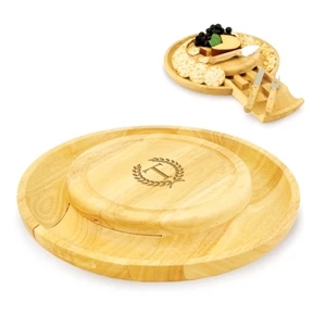 Colby - Combination Cheeseboard And Serving Tray With Three Cheese Tools In Pull-out Drawer