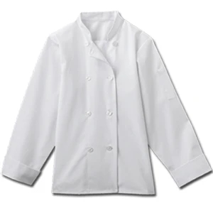 White Swan - Sa18026 White Swan Ladies 8 Button Chef Jacket - 2 Colors Available