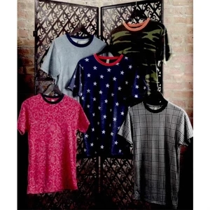Alternative (r) Eco (r) - 2 X L - Printed Short Sleeve Garment Washed T-shirt. Blank Product