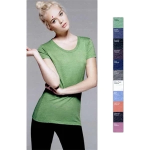 Bella + Canvas (r) - S- X L - Ladies' Tri-blend Short Sleeve Crewneck T-shirt. Blank Product
