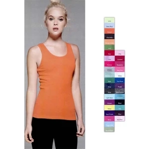 Bella + Canvas (r) - Colors S- X L - Ladies Baby Rib Long Sleeve T-shirt 5.8 Oz Preshrunk Blank Product