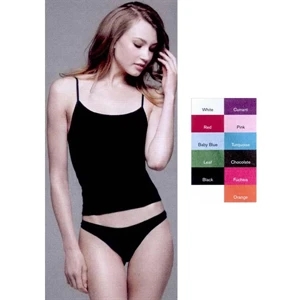 Bella + Canvas (r) - X L - Low Rise Thong. Ladies' Low Rise Thong. 5.9 Oz., 95% Cotton/5% Spandex. Blank