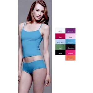 Bella (r) - X L - Ladies' Shortie With 1/4" Elastic Satin Trim. Blank Product