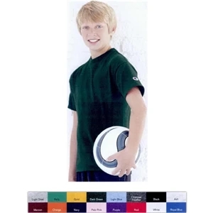 Champion (r) - Neutrals - Youth Short Sleeve Tagless T-shirt. Blank Product