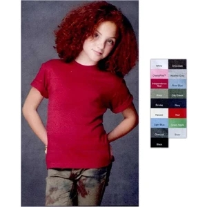 Anvilorganic (r) - Colors - Organic Youth Ringspun Tear Away Fashion Fit T-shirt. Blank Product
