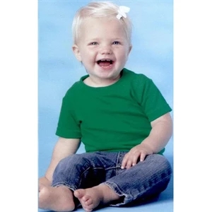 Rabbit Skins - Colors 6-24mo - Infant Short Sleeve Cotton T-shirt. Blank Product