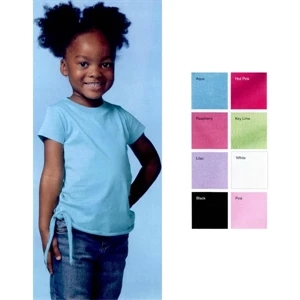 Rabbit Skins (r) - Toddler Size Fine Jersey Side Tie T-shirt. Blank Product