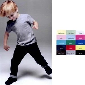 Bella Baby - Neutrals 2t-4t - Short Sleeve Toddler T-shirt. Blank Product